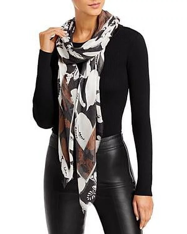 MSizeRP $59 Echo Floral Wrap Black Sizeize OSizeFA