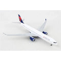 Airbus A330-900 Commercial Aircraft "Delta Air Lines" Ivory with Blue Tail 1/400 Diecast Model Airplane by GeminiJets