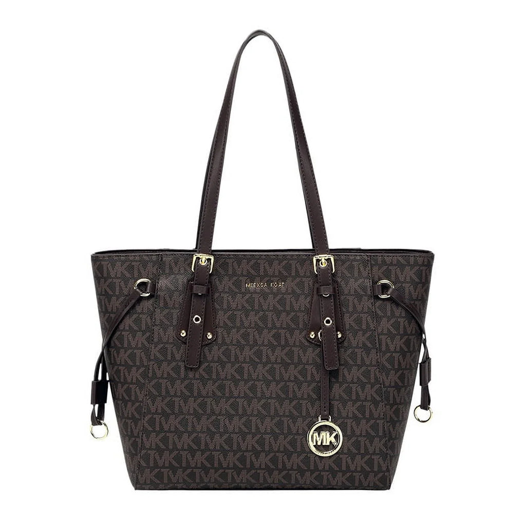 New MK Women's Bag Large Capacity Tote Premium Sizeense Commuter Sizehoulder Bag Classic Coffee
