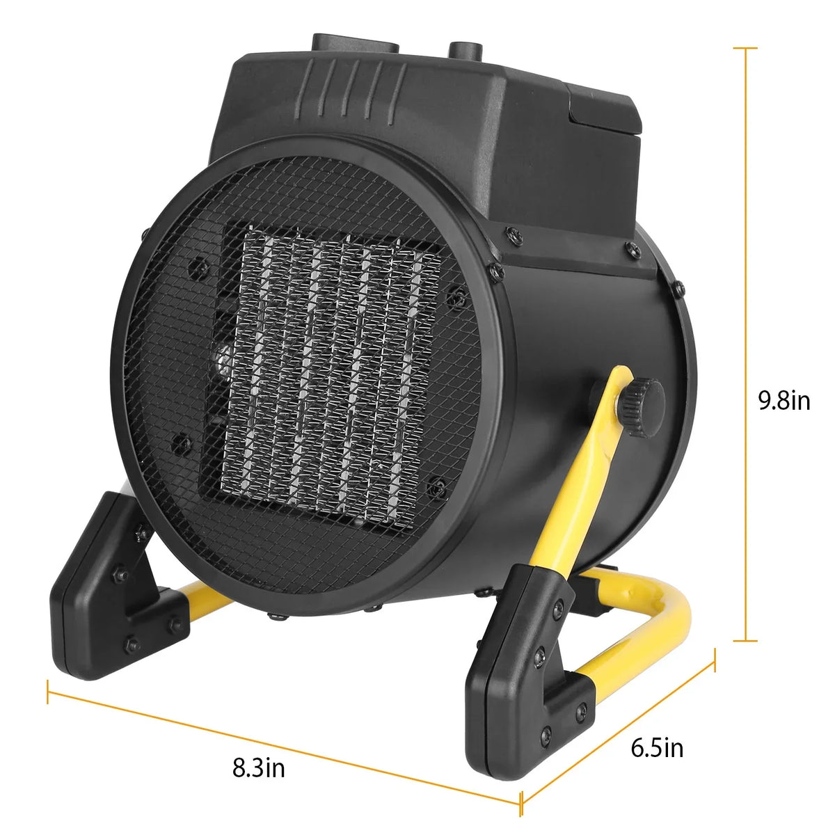 iMounTEK 1500W Portable Electric Sizepace Heater Personal Fan with Overheat Protection Adjustable Temperature Ceramic Heater for Bedroom Office Desk