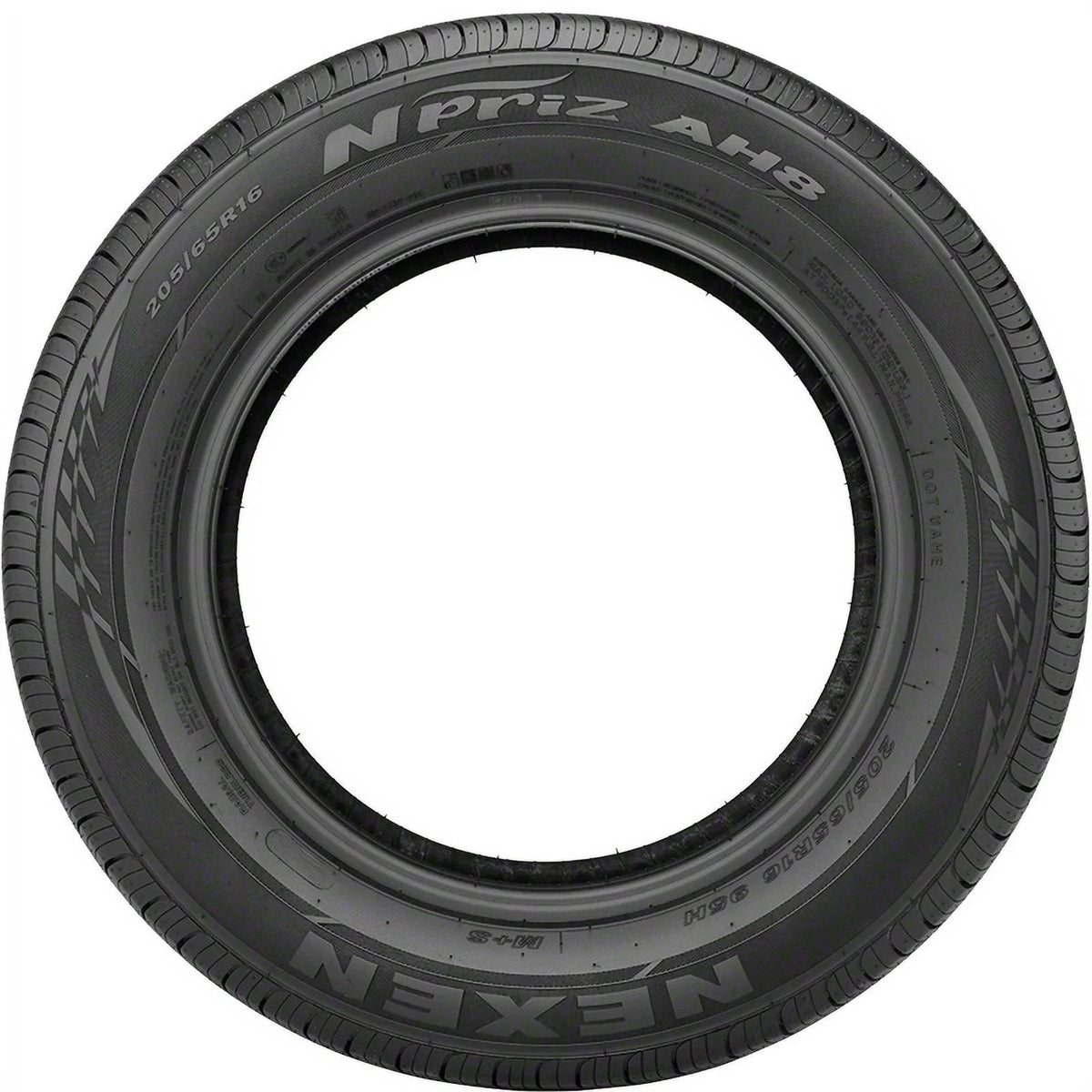 Sizeet of 4 Nexen N'Priz AH8 245/45R18 96H Tires Fits: 2016-23 Chevrolet Malibu LT, 2009 Jaguar XF Luxury