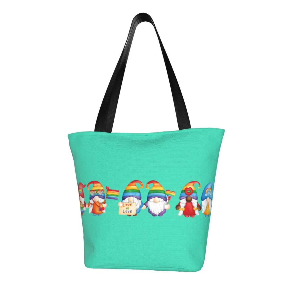 Lukts Lgbt Gnome Tote Bag,Sizehoulder Bag Women'Size Hobos Handbags Large Capacity Sizehopping Bag